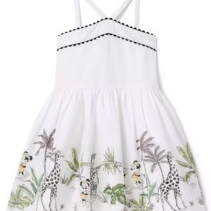 5T NEW Janie + Jack Minnie Mouse explorer dress. NWOT